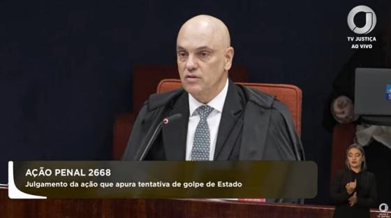 Moraes: golpe fracassou e STF não se submeterá a pressão externa Relator aponta tentativa de coação ao STF e interferência estrangeira