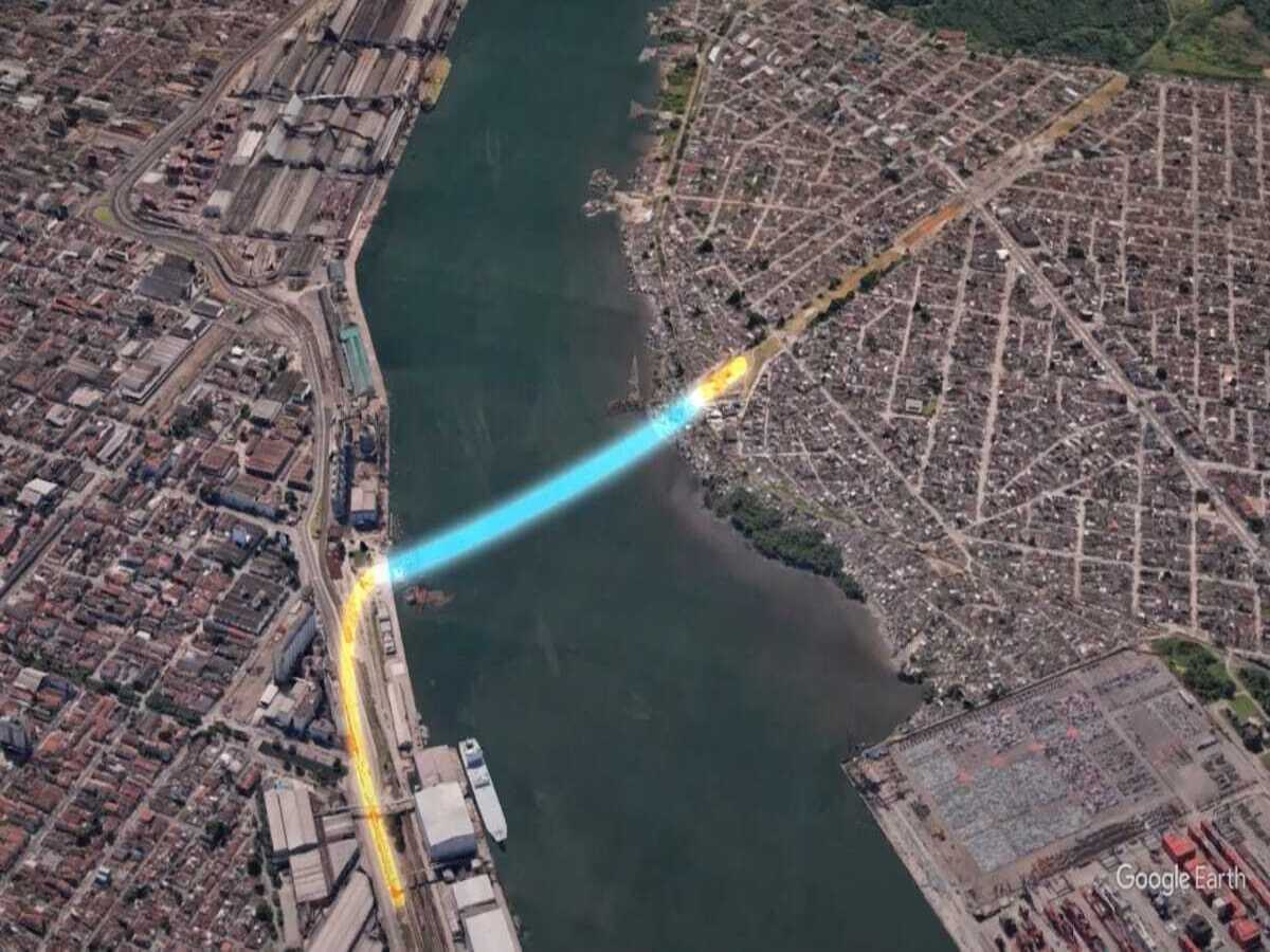 Leilão do primeiro túnel submerso do Brasil será nesta sexta na Bolsa de Valores de SP Estrutura inédita no país vai ligar as cidades paulistas de Santos e Guarujá; Duas empresas estrangeiras concorrem para tocar a obra que terá investimento inicial será 