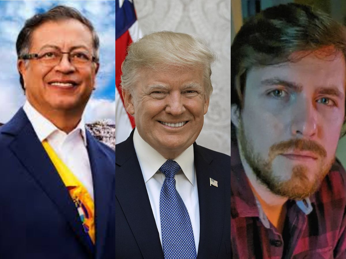 Ops! Trump comete gafe e marca jornalista brasileiro em vez de presidente da Colômbia O colombiano se chama Gustavo Petro, enquanto o repórter se chama Gustavo Petró