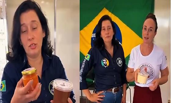 Assessora recebe diárias da ALMT para vender queijos da família de Cattani na feira Assessora recebe R$ 1,6 mil em diárias e aparece em atividade fora do cargo