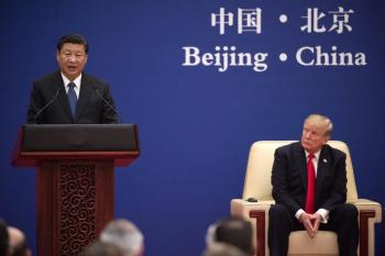 IMPACTO GLOBAL  Trump visita Xi Jinping na China em meio ao atoleiro da guerra no Irã