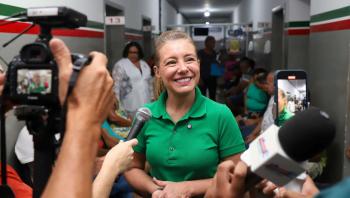DERROTA DE WANDERLEY  Flávia comemora anulação da eleição para presidente da Câmara de VG; 'muita alegria'