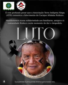 Líder indígena do Alto Xingu morre em MT aos 74 anos